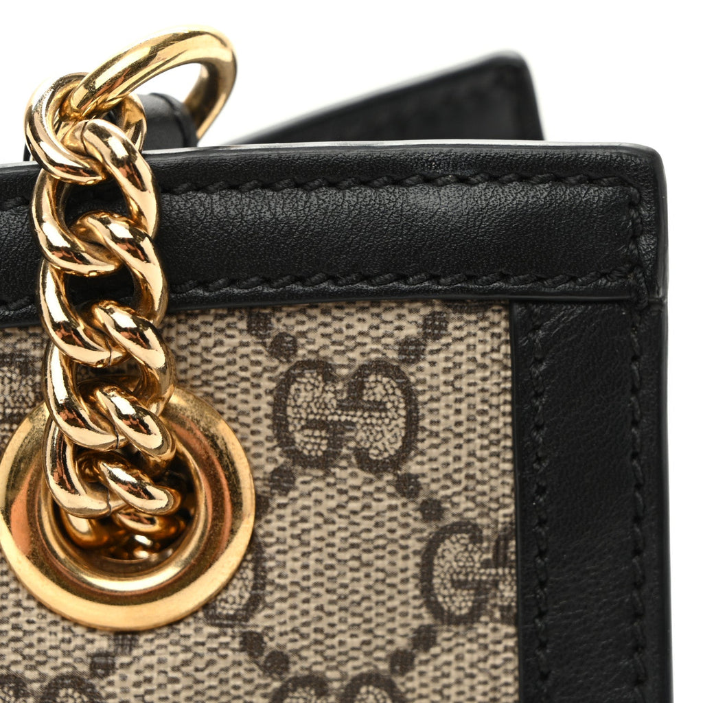GG Supreme Monogram Small Padlock Tote Black £¨ Direct shipment via from wholesalehk.shop