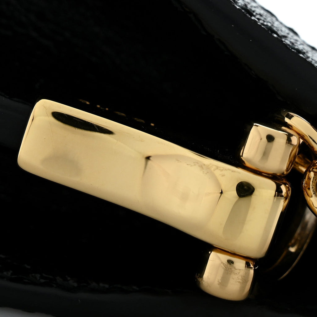 Suede Patent GG Web Small Ophidia Chain Shoulder Bag Black wholesalehk.shop