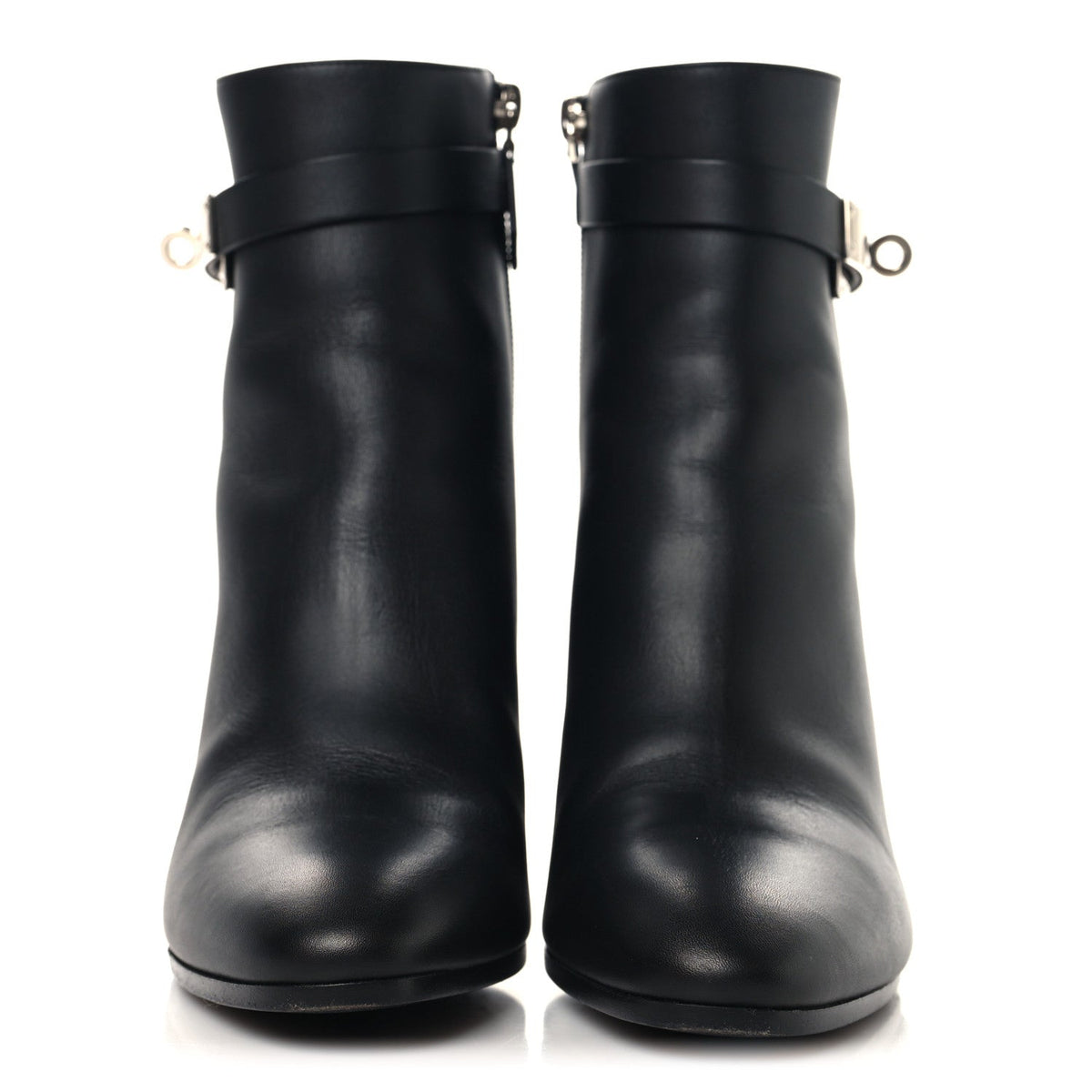 Calfskin Saint Germain Ankle Boots 37 Black wholesalehk.shop