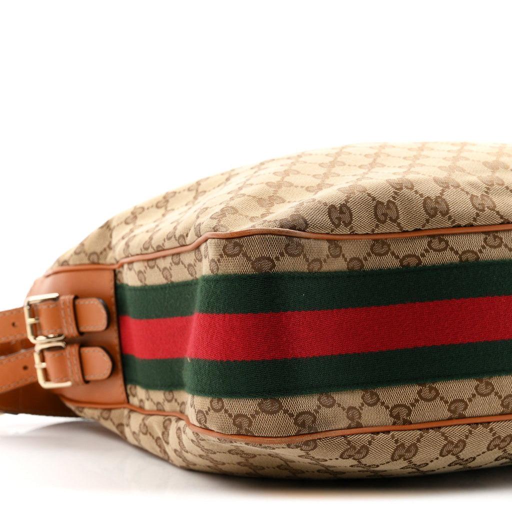 Monogram Medium Heritage Shoulder Bag Light Tobacco wholesalehk.shop