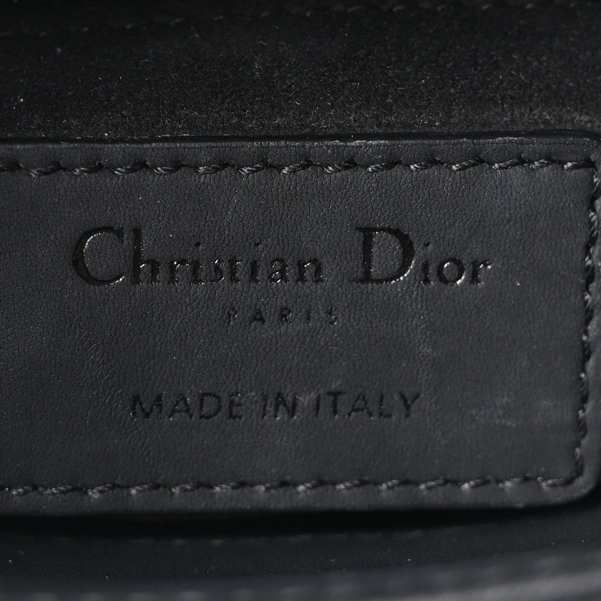Ultra Matte Calfskin Cannage Mini Lady Dior Black wholesalehk.shop