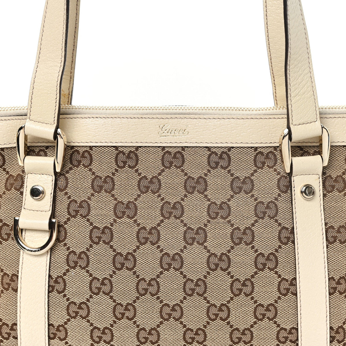 Monogram Medium Abbey Tote Off White wholesalehk.shop