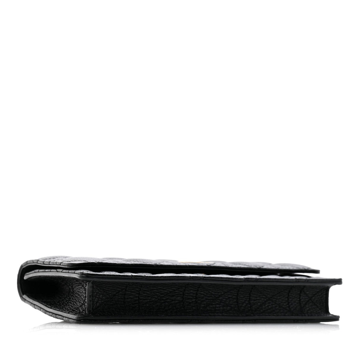Supple Calfskin Cannage Caro Belt Pouch with Chain Black wholesalehk.shop