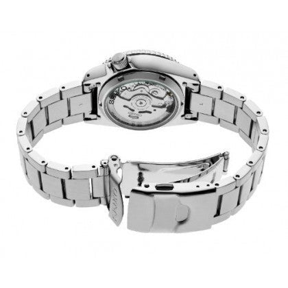 Seiko 5 Sports SKX Automatic Cream Dial Silver Steel Strap Watch For Men - SRPK31K1 wholesalehk.shop