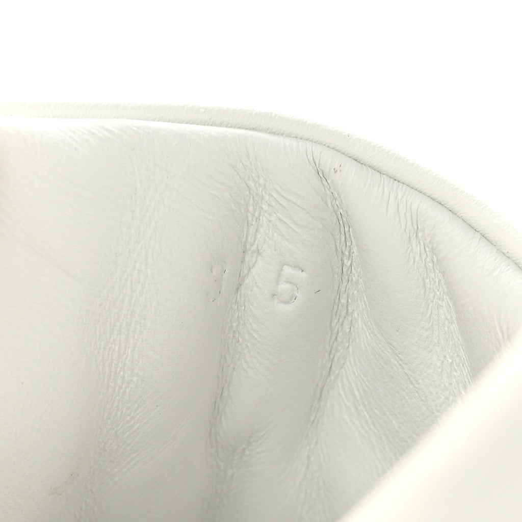 Calfskin Day Sneakers 37.5 White wholesalehk.shop