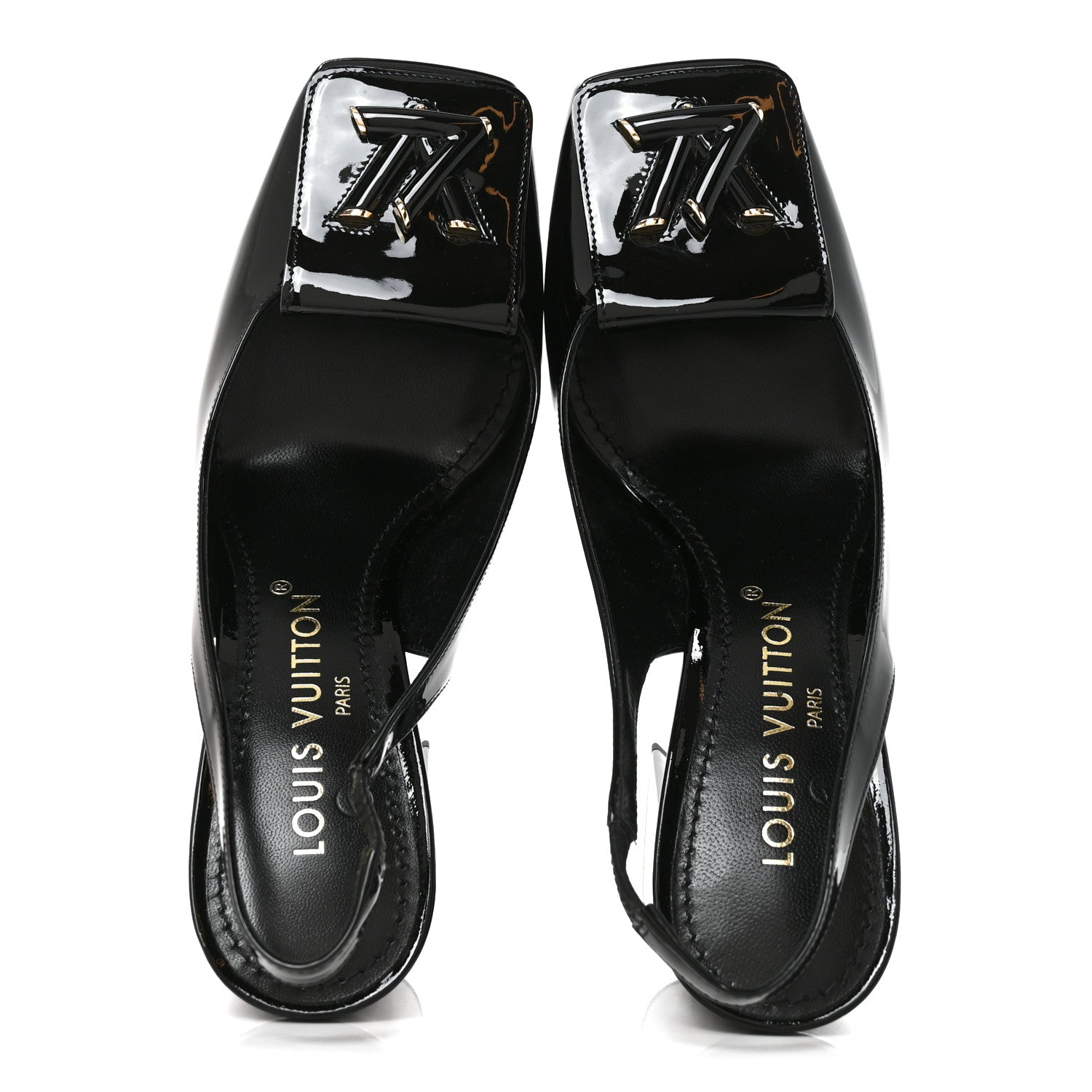 Patent Calfskin Shake Slingback Pumps 37 Black £¨ Direct shipment via from wholesalehk.shop