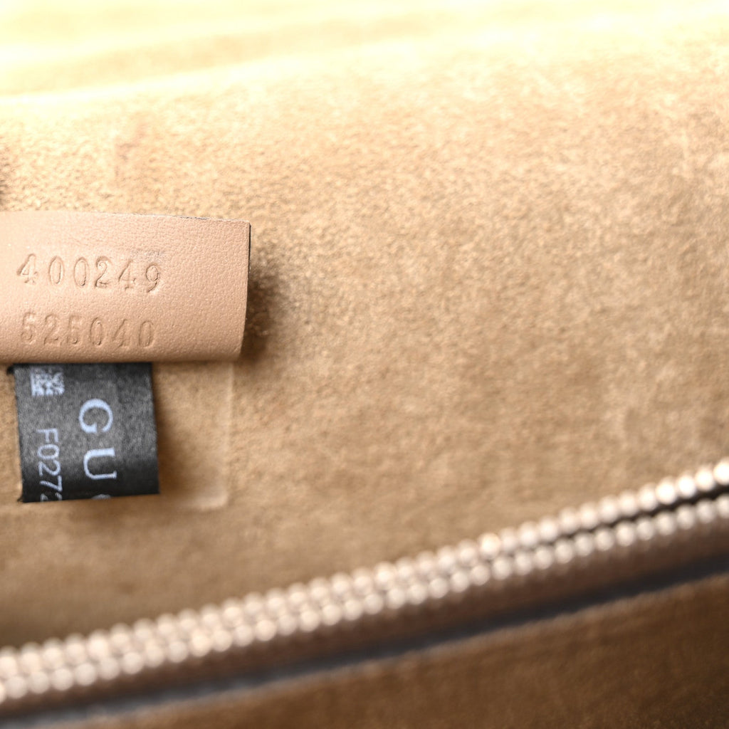 GG Supreme Monogram Small Dionysus Shoulder Bag Taupe wholesalehk.shop