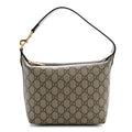 GG Supreme Monogram Textured Calfskin Web Super Mini Ophidia Shoulder Bag Beige Ebony New Acero wholesalehk.shop