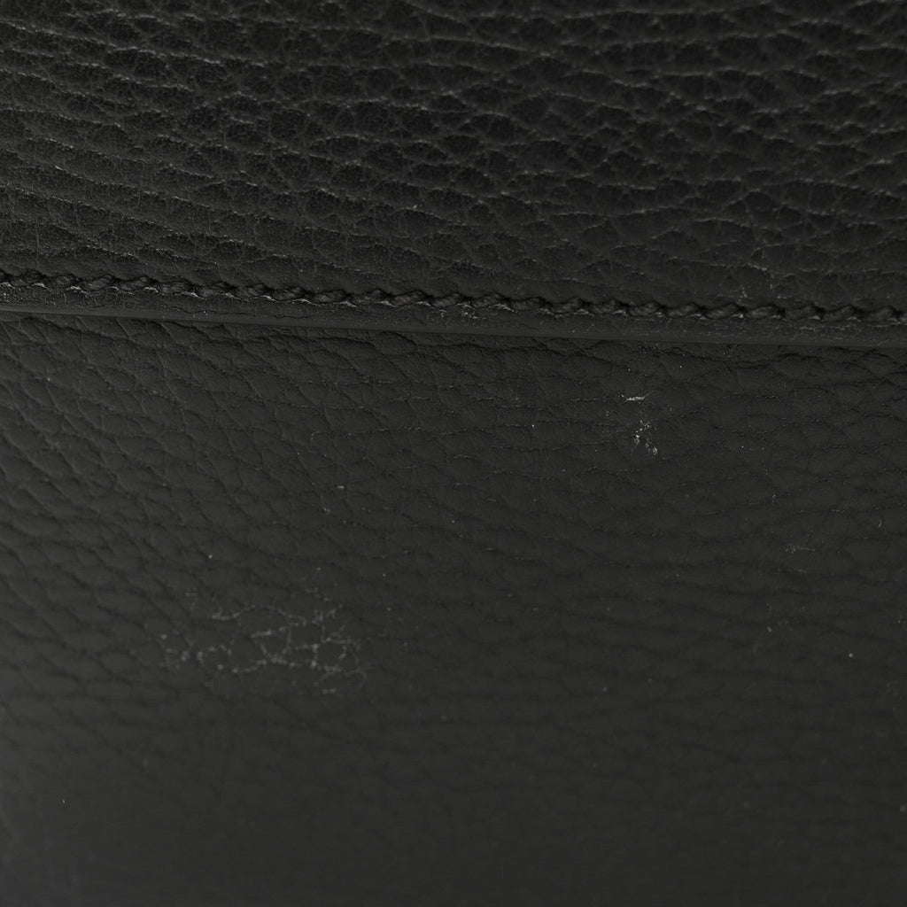 Dollar Calfskin Enamel Small Dionysus Shoulder Bag Black Electric Blue wholesalehk.shop