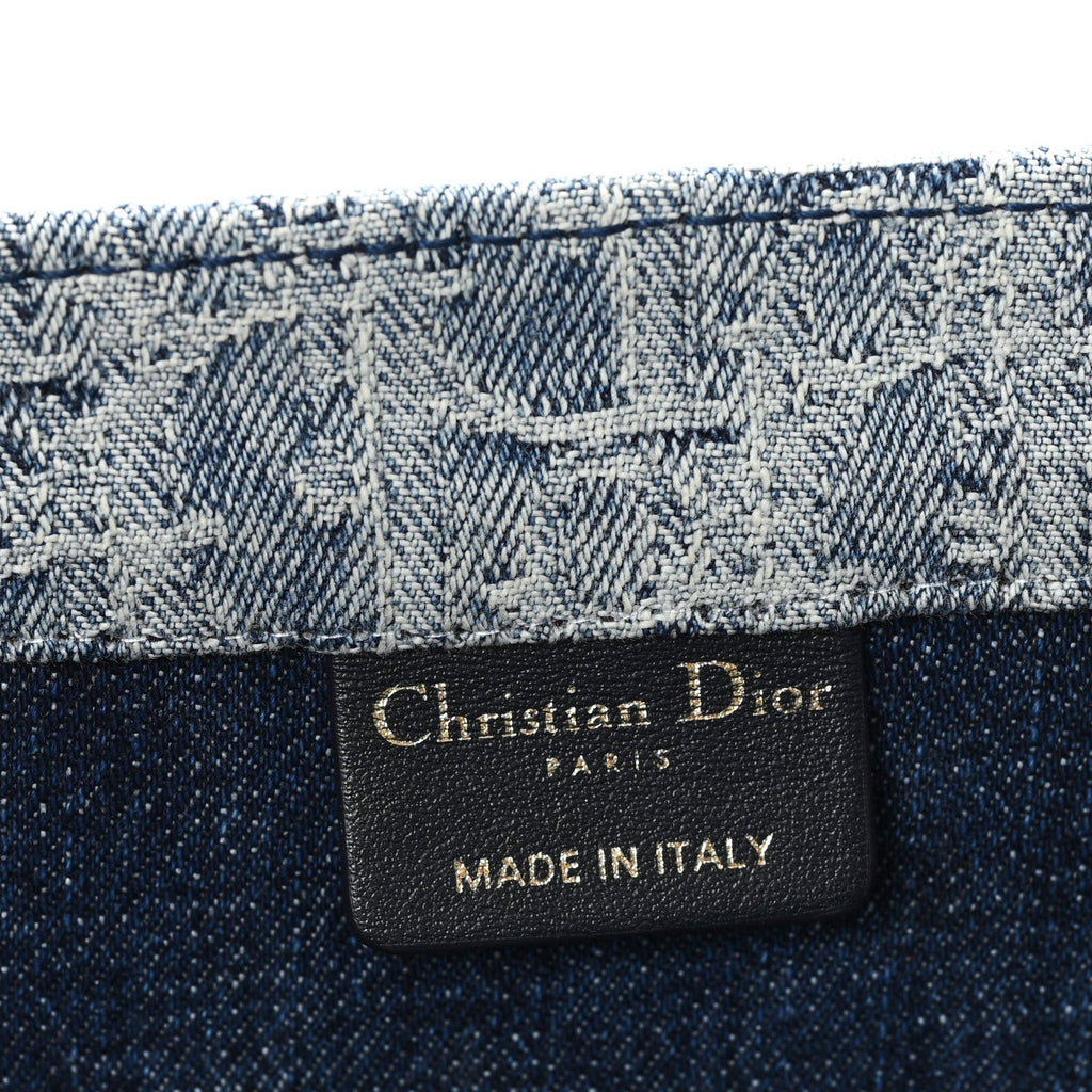 Oblique Denim Medium Book Tote Blue £¨ Direct shipment via from wholesalehk.shop