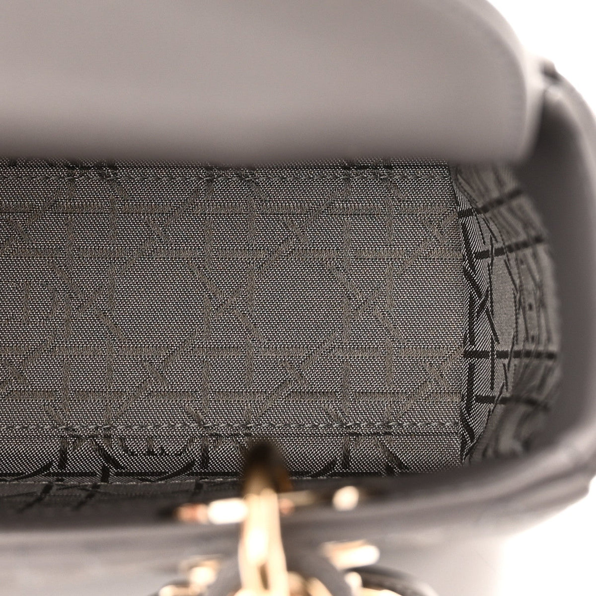 Lambskin Cannage Small My ABCDior Lady Dior Grey wholesalehk.shop