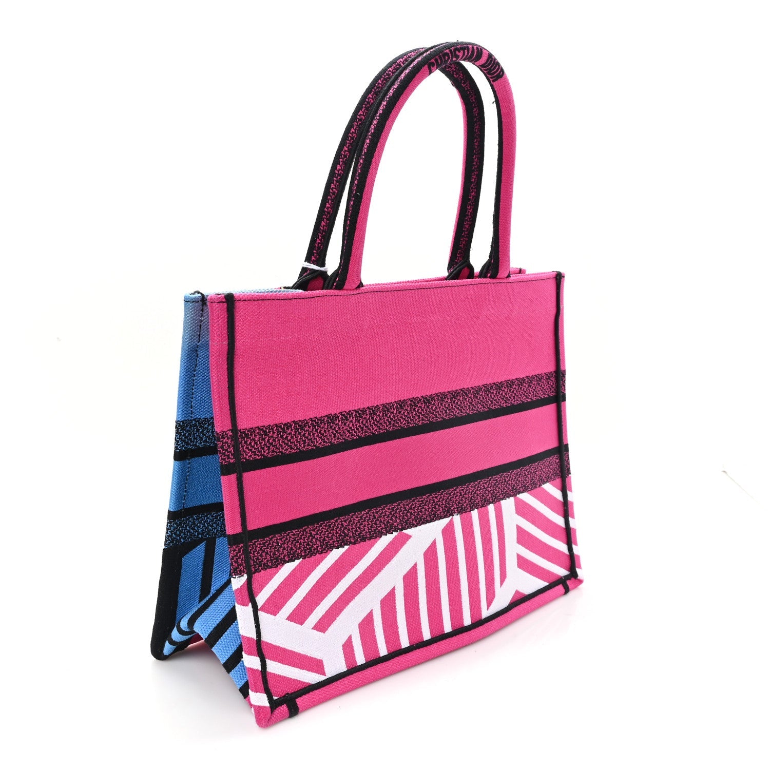 Canvas Embroidered Medium Jungle Pop Book Tote Fuchsia Multicolor £¨ Direct shipment via from wholesalehk.shop