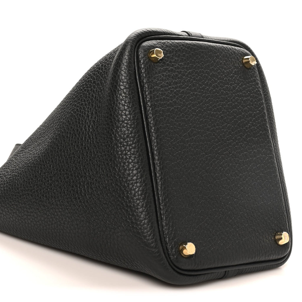 Taurillon Clemence Picotin Lock 18 PM Black £¨ Direct shipment via from wholesalehk.shop