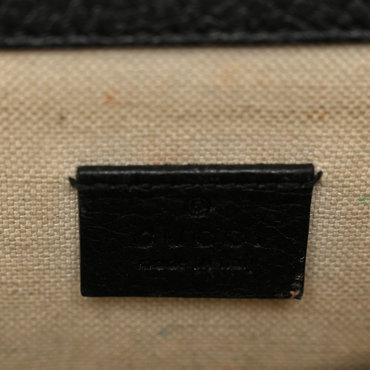 Dollar Calfskin Enamel Small Dionysus Shoulder Bag Black Electric Blue wholesalehk.shop
