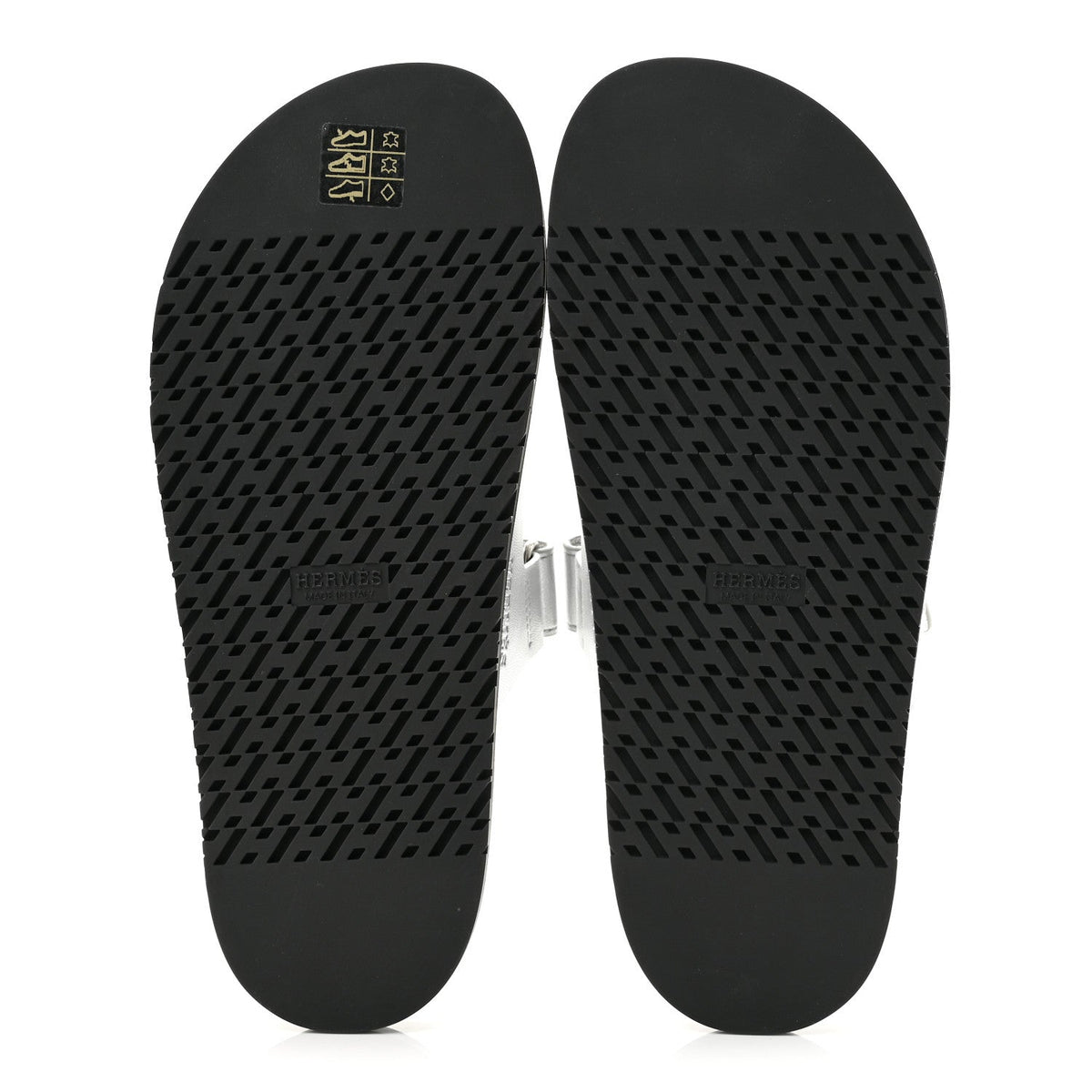 Metallic Goatskin Womens Chypre Sandals 40 Argent wholesalehk.shop