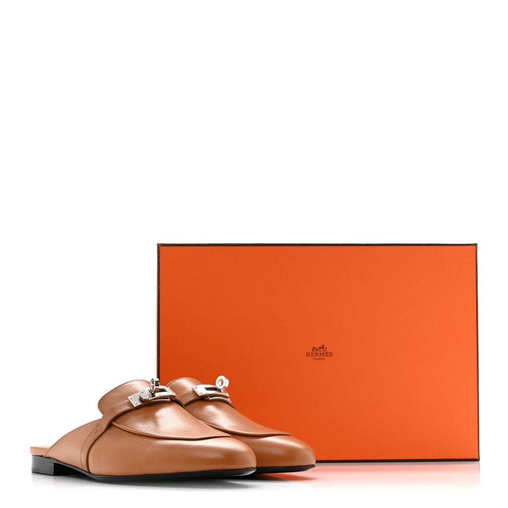Goatskin Oz Mules 39.5 Naturel wholesalehk.shop