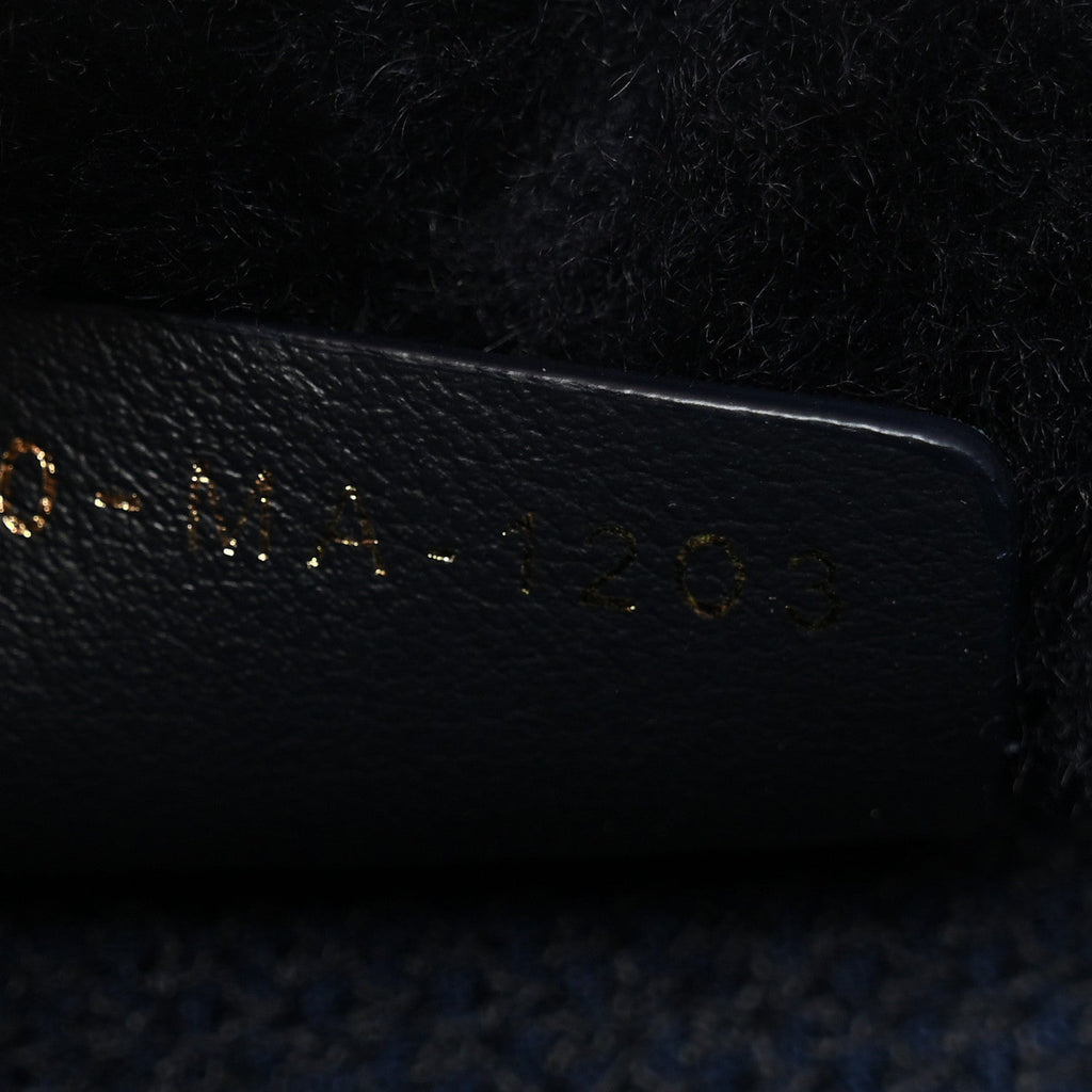 Shearling Cannage Medium Book Tote Deep Blue Natural £¨ Direct shipment via from wholesalehk.shop