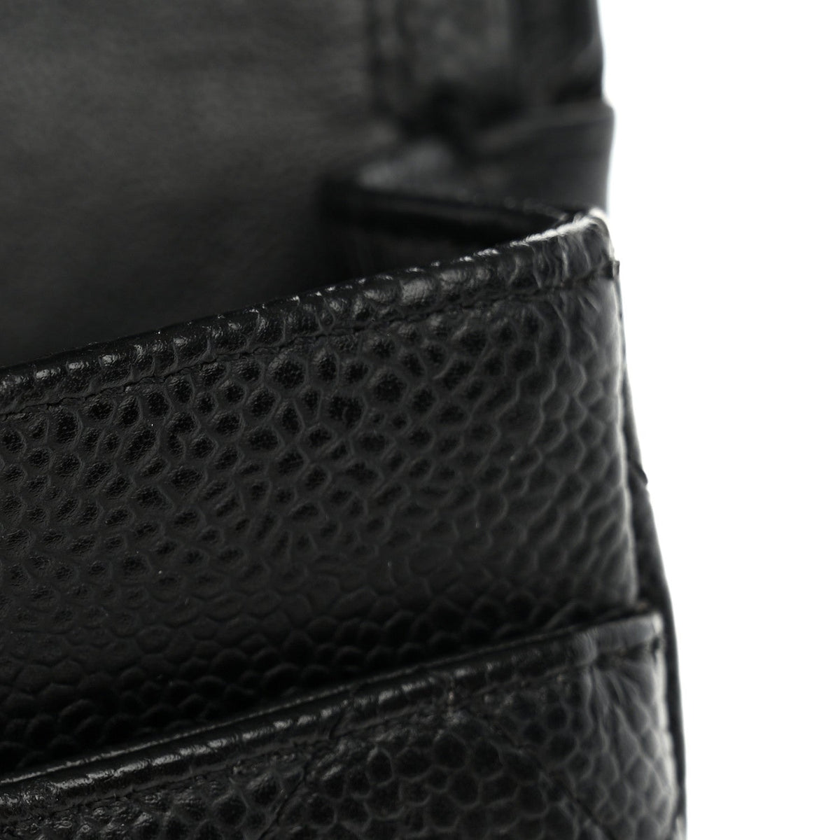 Caviar Quilted Small Double Flap Black wholesalehk.shop
