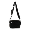 Oblique Saddle Triple Pouch Black wholesalehk.shop
