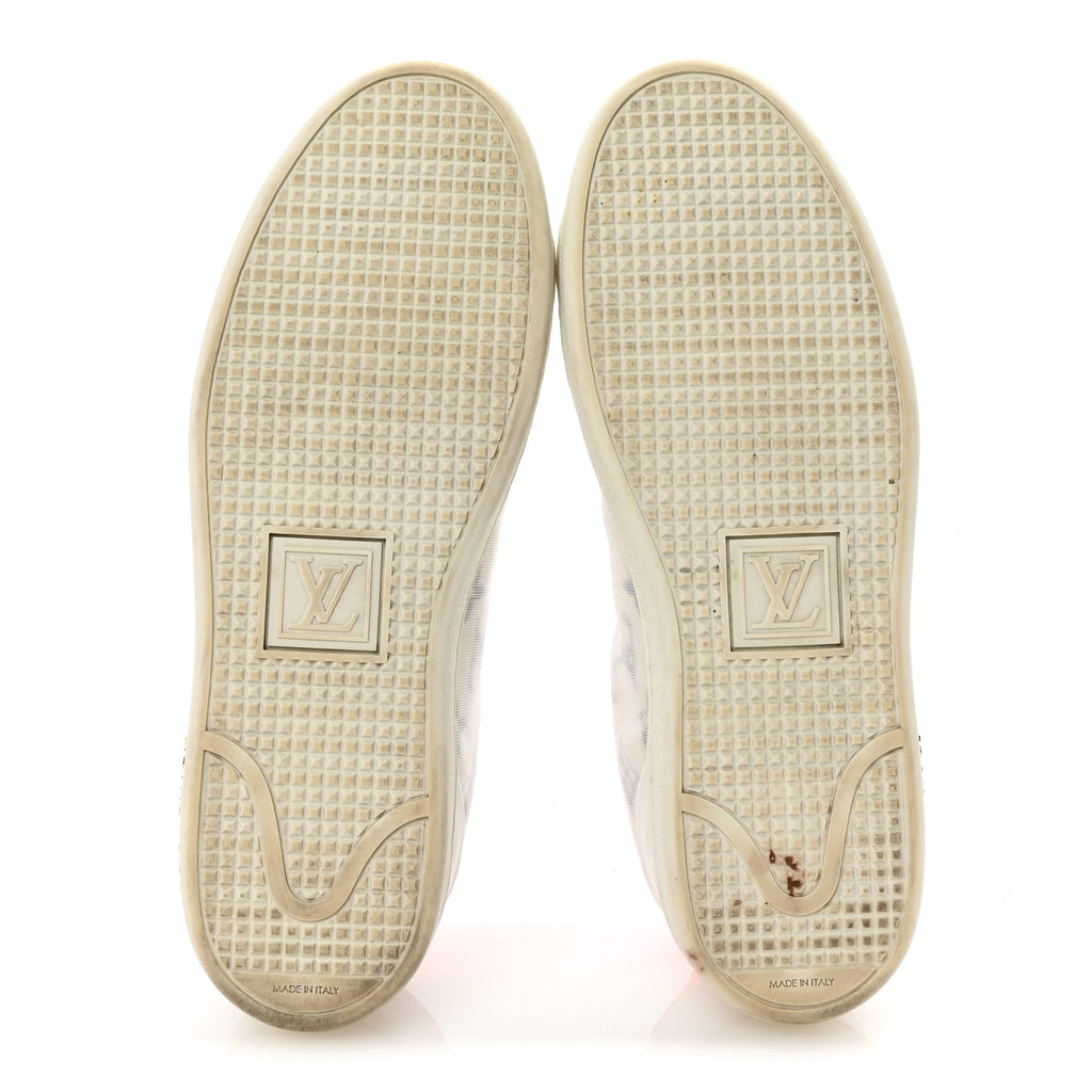 Technical Fabric Calfskin Monogram Frontrow Sneakers 39 Pink £¨ Direct shipment via from wholesalehk.shop