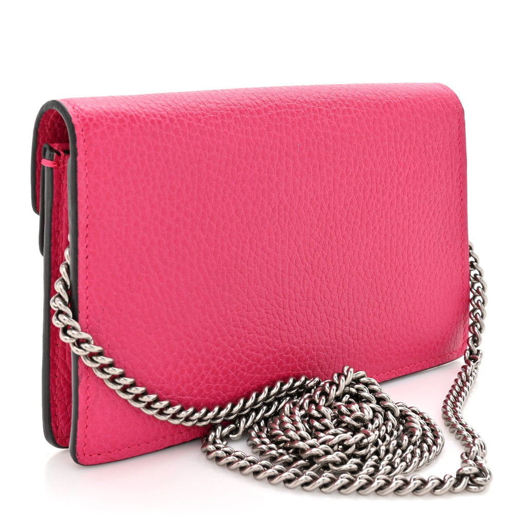 Dollar Calfskin Crystal Super Mini Dionysus Shoulder Bag Box Pink Black Diamond wholesalehk.shop