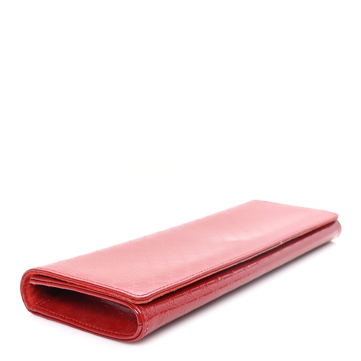 Patent Microguccissima Small Broadway Clutch Red £¨ Direct shipment via from wholesalehk.shop