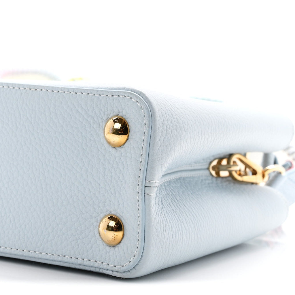 Taurillon Capucines BB Light Blue £¨ Direct shipment via from wholesalehk.shop