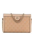 Summer Denim Calfskin GG Monogram Small Ophidia Chain Shoulder Bag Souffle Rose wholesalehk.shop