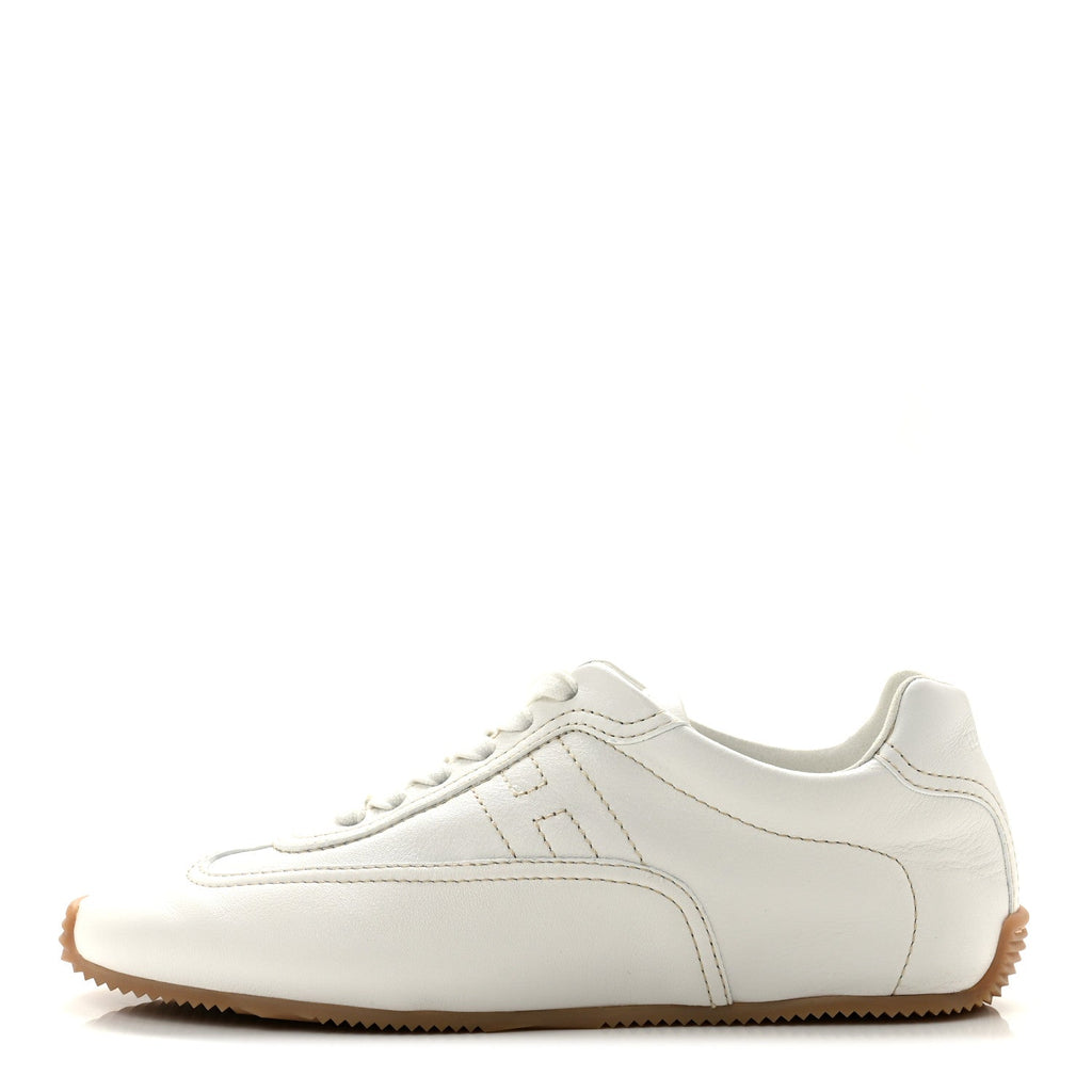 Supple Calfskin Master Sneakers 37 Beige Glaise wholesalehk.shop