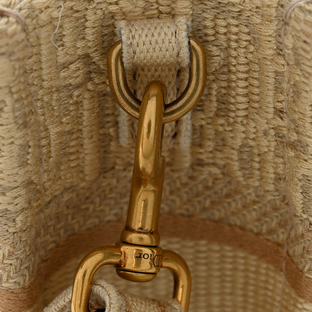 Raffia Oblique Mini Toile De Jouy Book Tote With Strap Beige £¨ Direct shipment via from wholesalehk.shop
