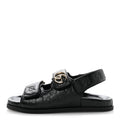 Guccissima GG Embossed Womens Sandals 36.5 Black £¨ Direct shipment via from wholesalehk.shop