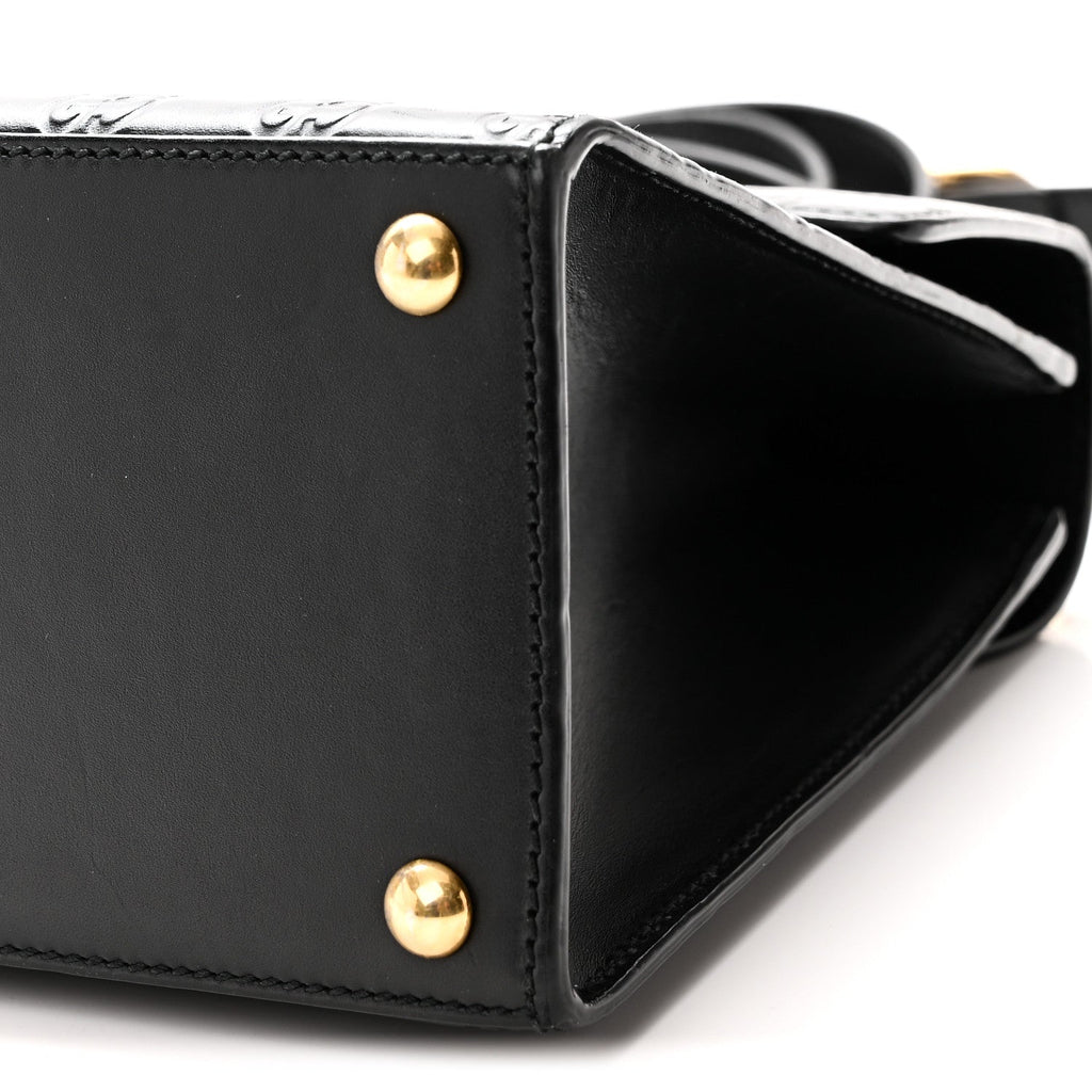 Guccissima Signature Small Padlock Top Handle Bag Black Black £¨ Direct shipment via from wholesalehk.shop