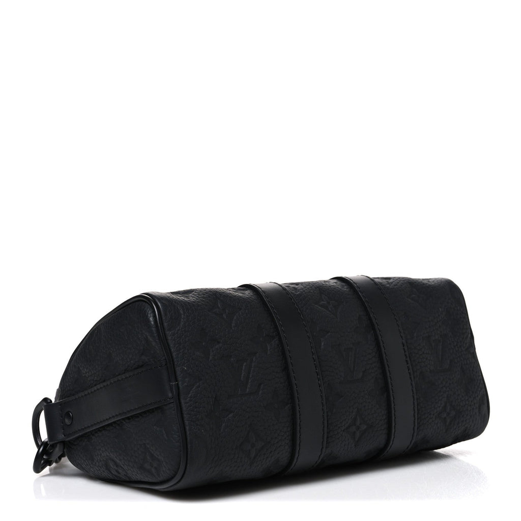 Monogram Taurillon Keepall Bandouliere 25 Black wholesalehk.shop
