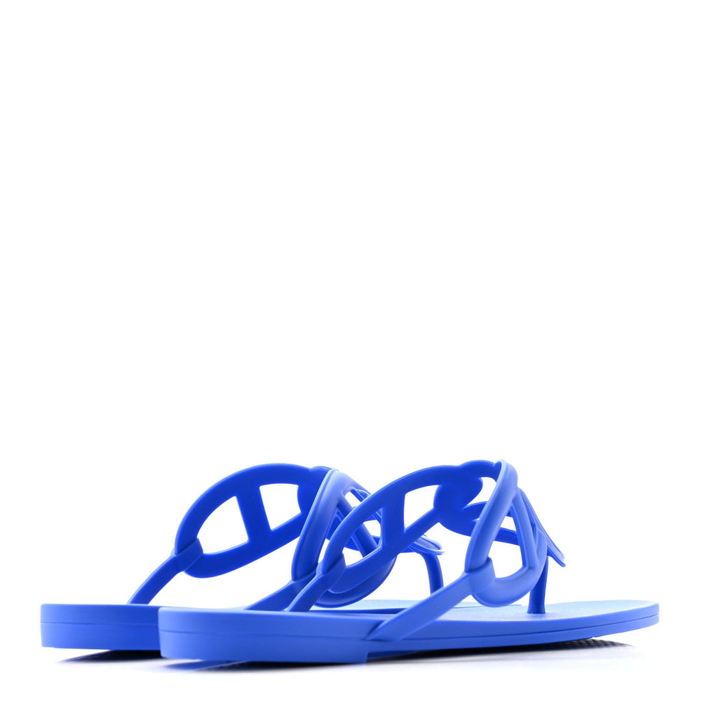 Rubber Womens Egerie Sandals 38 Bleu Outremer wholesalehk.shop