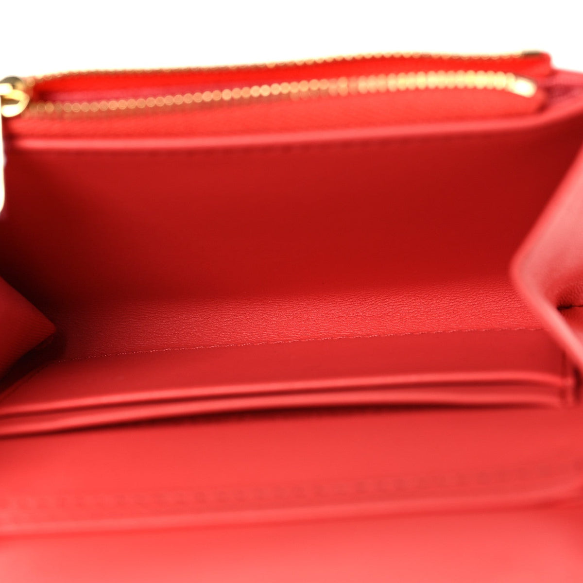 Lambskin Cannage Miss Dior Glycine Wallet on Chain Pink wholesalehk.shop