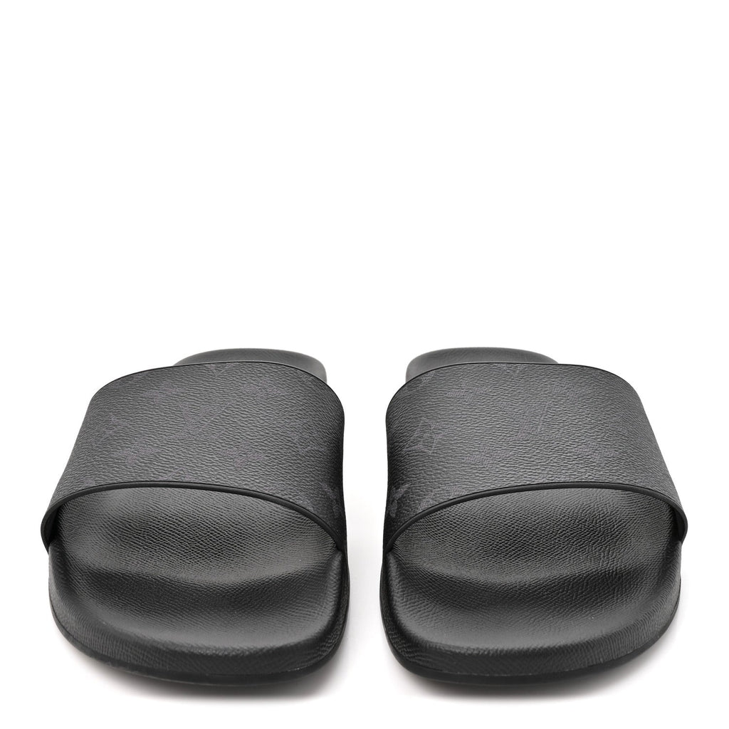 Rubber Monogram Eclipse Mens Waterfront Mules 10 Black £¨ Direct shipment via from wholesalehk.shop