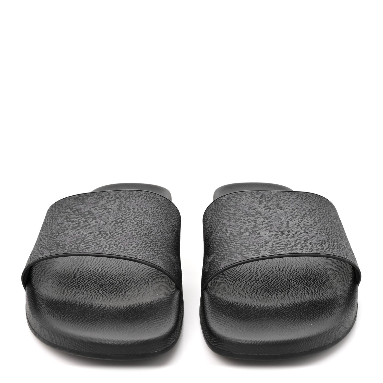 Rubber Monogram Eclipse Mens Waterfront Mules 10 Black £¨ Direct shipment via from wholesalehk.shop