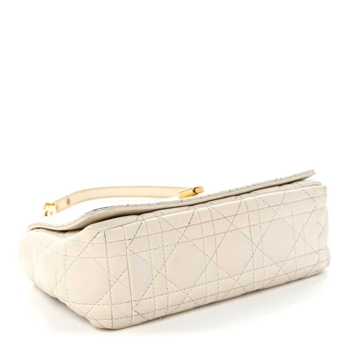Calfskin Cannage Small Caro Bag Ivory wholesalehk.shop