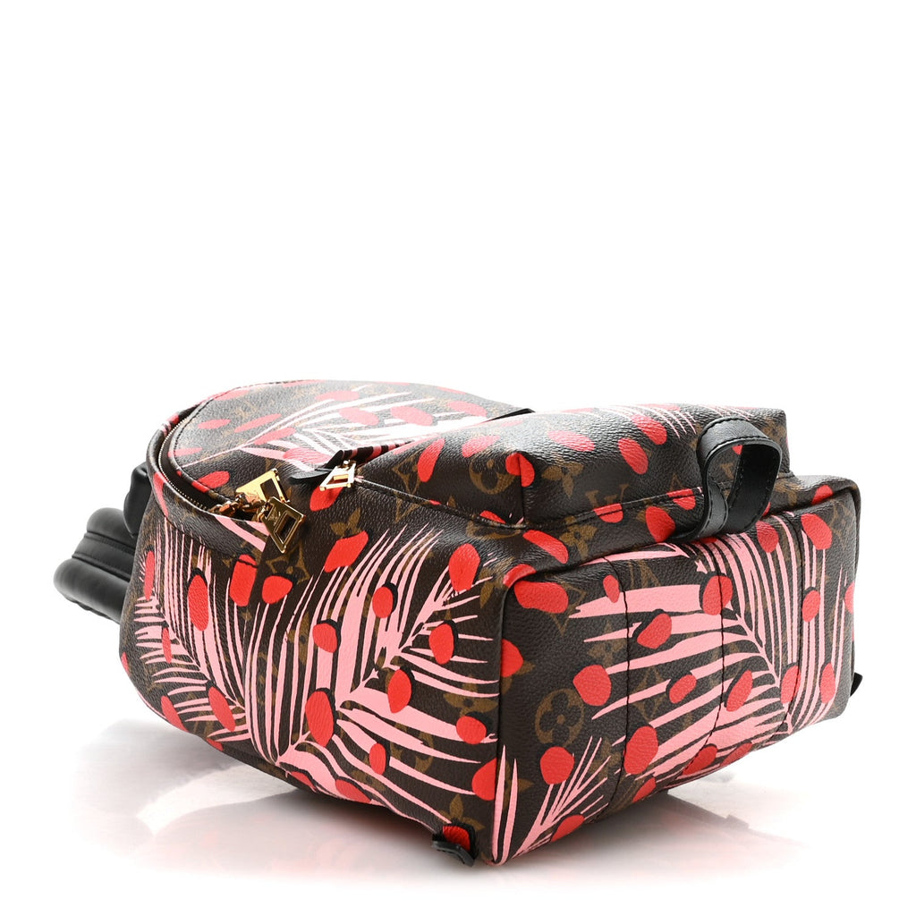 Monogram Jungle Dots Palm Springs Backpack PM Sugar Pink Poppy £¨ Direct shipment via from wholesalehk.shop
