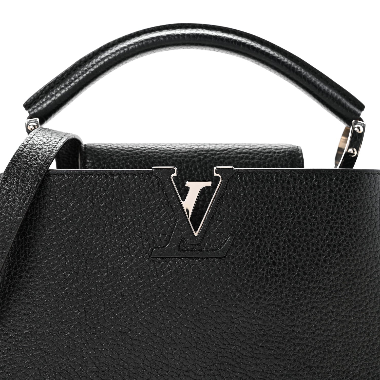 Taurillon Capucines BB Black £¨ Direct shipment via from wholesalehk.shop