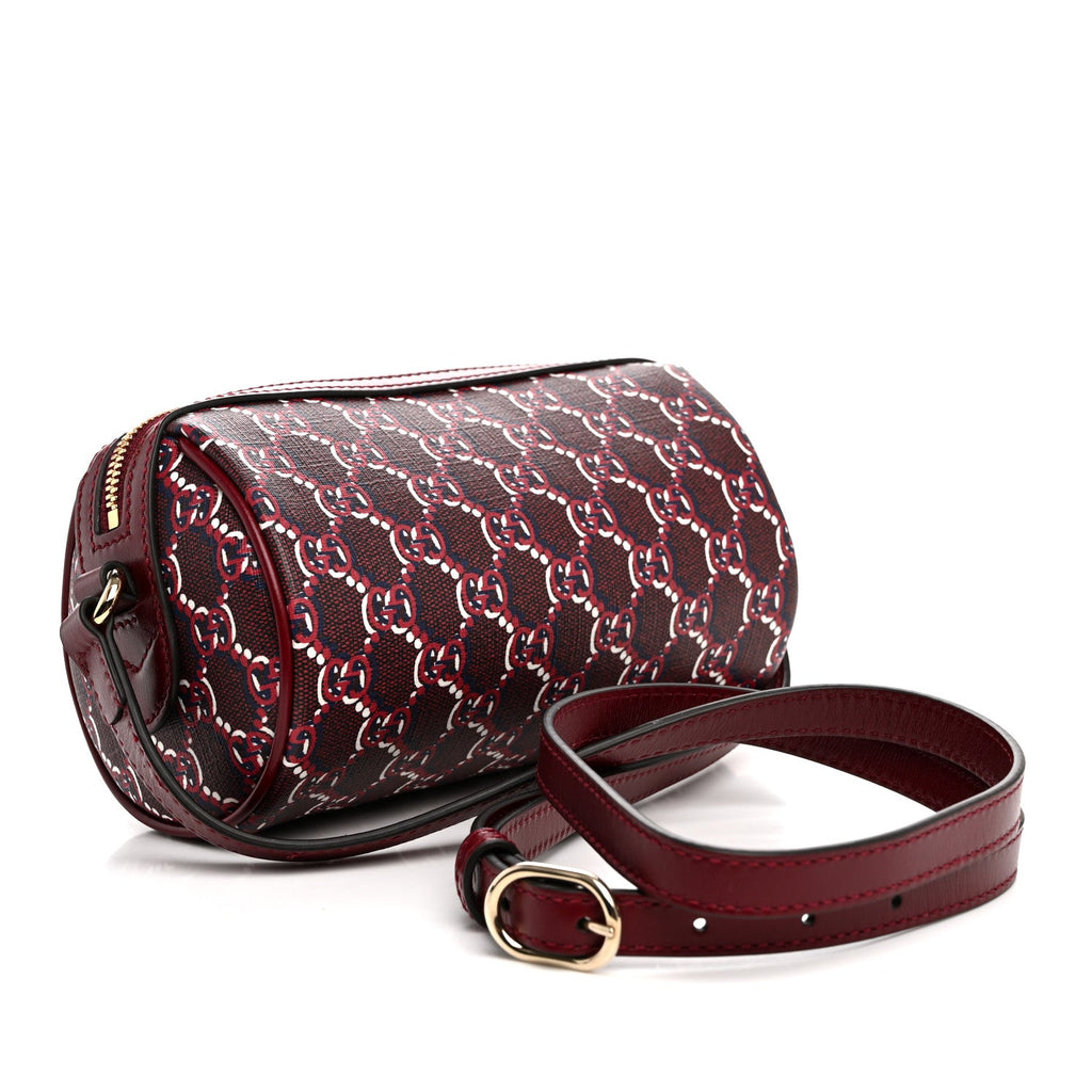 GG Shadow Monogram Ophidia Crossbody Bag Rosso Ancora Red wholesalehk.shop
