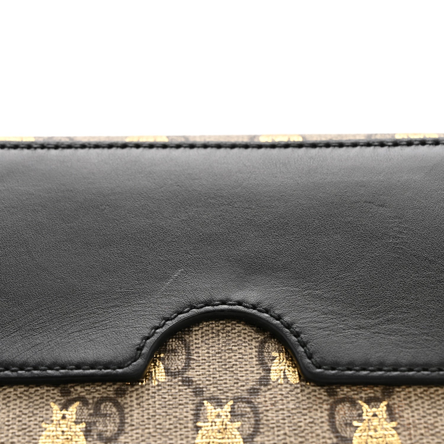 GG Supreme Monogram Bees Small Padlock Shoulder Bag Black £¨ Direct shipment via from wholesalehk.shop