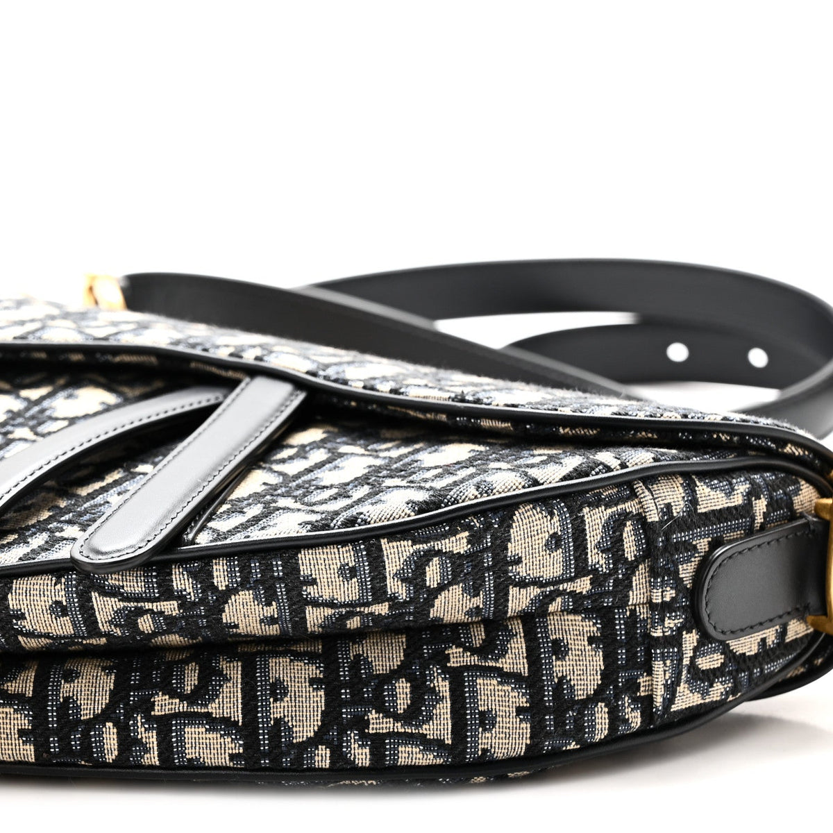 Oblique Saddle Bag With Strap Blue wholesalehk.shop