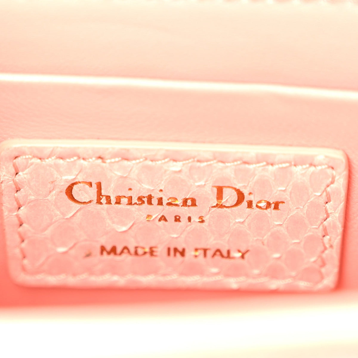 Snakeskin 30 Montaigne Box Bag Rose Clair wholesalehk.shop