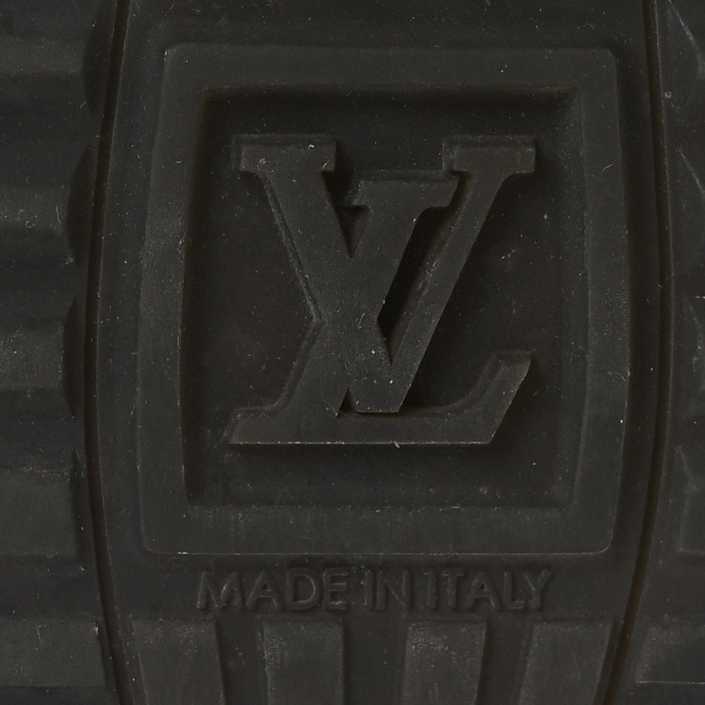 Suede Monogram Run Away Sneakers 36.5 Black £¨ Direct shipment via from wholesalehk.shop
