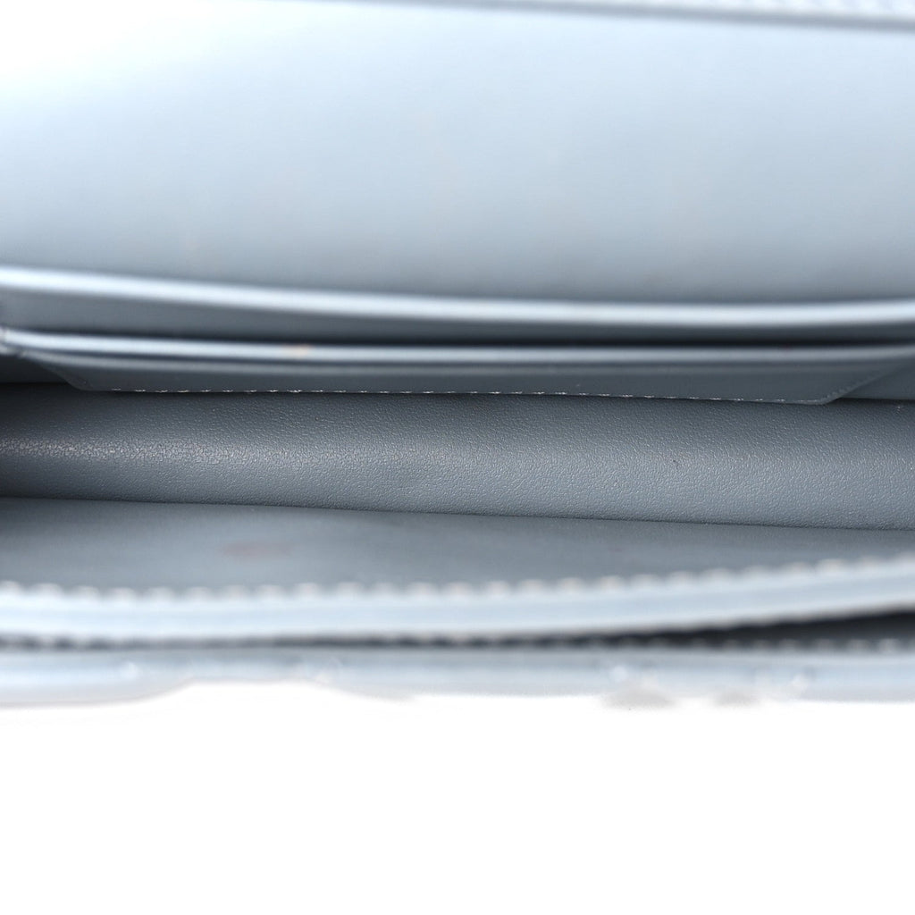 Lambskin Cannage Mini My Dior Top Handle Clutch Cloud Blue wholesalehk.shop