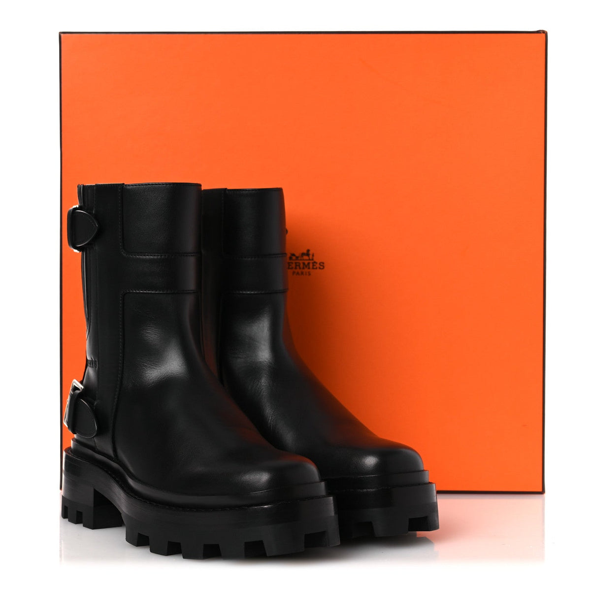 Calfskin Womens Jaimy Ankle Boots 36 Black wholesalehk.shop
