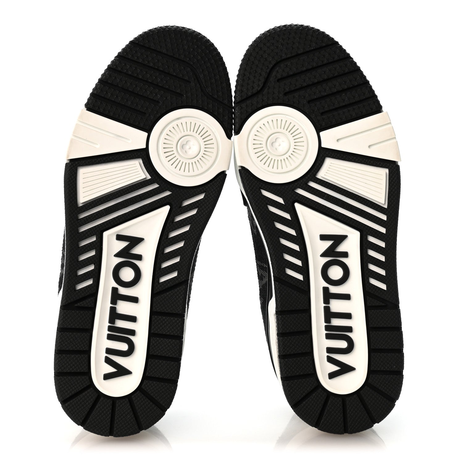 Calfskin Embossed Monogram Denim Womens LV Trainer Sneakers 35 Black £¨ Direct shipment via from wholesalehk.shop