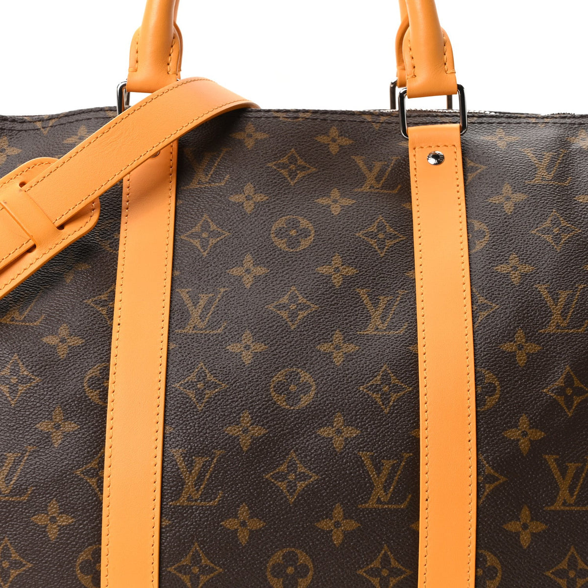 Monogram Macassar Keepall Bandouliere 50 Safran Yellow wholesalehk.shop
