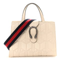Cafskin Web Quilted Large Dionysus Tote Bag White wholesalehk.shop